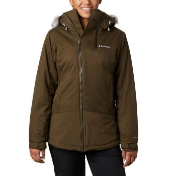 Dámské Bundy Columbia Emerald Lake Parka Olivy Zelené SLQNJY354